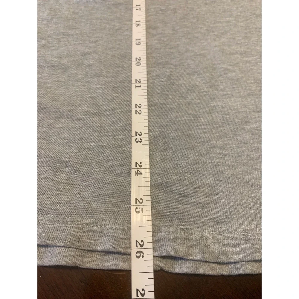 Standard James Perse Heather Grey Cotton‎  Knit Long Sleeve  Top Size 1